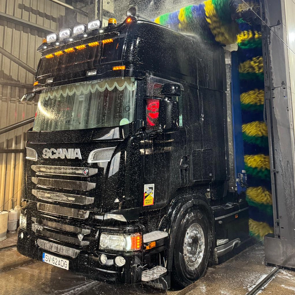 Camion Scania la spalatorie